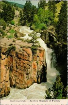 Shell Creek Falls Big Horn Mountain of Wyoming Postcard PC476 - £3.92 GBP