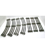 VINTAGE  LIONEL 027 GAUGE 3 RAIL  - 4 - CURVES &amp; 3 10" STRAIGHT TRACKS - $18.99