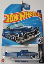 2025 Hot Wheels Custom &#39;53 Cadillac Blue 139/250 Rod Squad Series 9/10 - $4.74