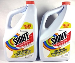 Shout Laundry Stain Remover Refill, Triple-Acting, 60 fl oz (2 Count) - £29.94 GBP