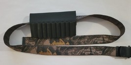 Camouflage Cloth Belt with Allen Ammo Cartridge Pouch Holder Slide On - $7.66