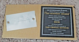 71st Academy Awards After Party Invitation Beck Crystal Method House Of Blues - $10.88