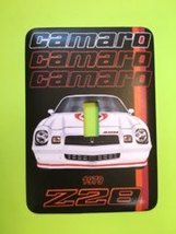Camaro. Metal light Switch Cover cars,trucks,cycles - £7.25 GBP