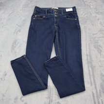 Blue Spice Jeans Pants Women 7 Blue Lightweight Casual Denim Dark Wash S... - $24.63