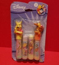 Disney Pooh Chalk Set 4 Stick Pieces Coloring Activity Winnie Tiger Toppers New - £7.43 GBP