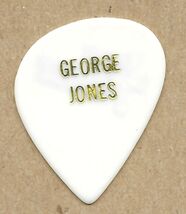 Vintage GEORGE JONES Concert Tour JOHN PEARSE Guitar Pick COUNTRY MUSIC ... - $49.49