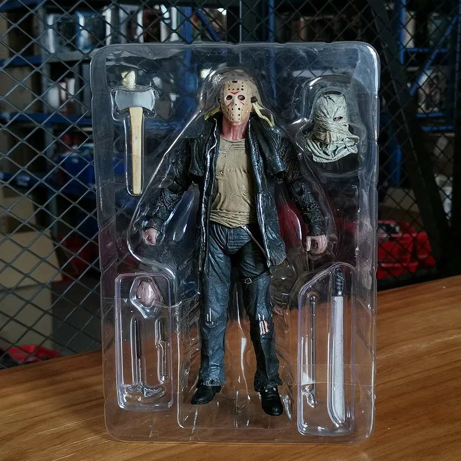Neca 2009 jason voorhees figurine collection action figure model toy gift thumb200