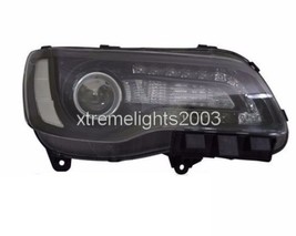 CHRYSLER 300 2015-2016 RIGHT PASSENGER BLACK HEADLIGHT HEAD LIGHT FRONT ... - $326.70