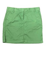 Loft Ann Taylor Women&#39;s Mini Skirt Pencil Solid Stretch Snap Pocket Lime... - £15.52 GBP