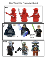 Star Wars DARTH VADER Luke Bounty hunters 3pc set pick one comic minifig... - $694.33 MXN