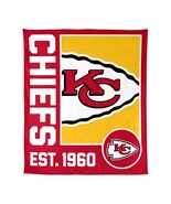 NFL Logo Brands Kansas City Chiefs 60&quot;x70&quot; Super Plush Blanket,  616-27S... - €52,06 EUR