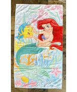 Disney Store Ariel Beach Towel Little Mermaid  - $11.99