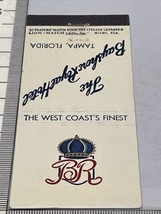 Front Strike Matchbook Cover The Bayshore Royal Hotel  Tampa, FL  gmg  Unstruck - £9.78 GBP