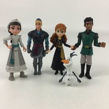 Disney Frozen II Figures Dolls Topper Lot Honeymaren Anna Kristoff Mattias Olaf - £14.73 GBP