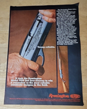 Vintage Ad Remington DuPont Rifle Model 1100 &#39;Young Reliable&#39;  1967 - £6.76 GBP
