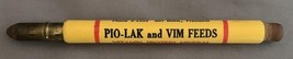 Vintage Pio-Lak Vim Feeds Pioneer Des Moines Iowa Advertising Bullet Pencil - $5.42 CAD
