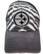 Pittsburgh Steelers Gray Zubaz New Era 39Thirty Hat Stretch Fit Large-X Large - £7.51 GBP