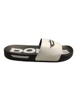 Dobre Comfort Slides Sandals Mens 8.5M Black White Logo Beach Outdoor Sl... - $382.22 MXN
