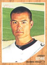 2011 Topps Heritage #221 Jeremy Guthrie NMMT Orioles  ID:7478 - $1.67