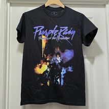 New Prince Purple Rain Black Shirt Men&#39;s S - $304.17 MXN