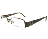 Jones New York Eyeglasses Frames J459 CHOCOLATE BROWN Rectangular 51-19-135 - £40.51 GBP