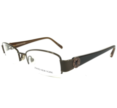Jones New York Eyeglasses Frames J459 CHOCOLATE BROWN Rectangular 51-19-135 - £40.05 GBP