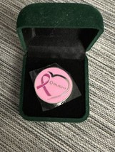 OLIGHT BREAST CANCER Awareness Lapel Pin- PINK Rare HTF - £31.65 GBP