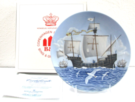 1492-1992 Bing &amp; Grondahl Christopher Columbus Plate and COA   - $14.85