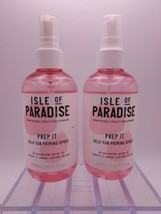 LOT OF 2 Isle Of Paradise Prep It Self-Tan Priming Spray Longer Tan 6.76oz ea - £17.35 GBP