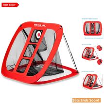 Versatile Pop Up Golf Chipping Net - 25x25x20, Ideal for Golf Lovers of ... - $54.40