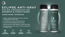 Zenagen Eclipse Anti-Greying Shampoo & Conditioner Duo, 16 Oz. image 4