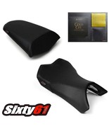 Kawasaki Ninja 1000 Seat Cover with Gel 2011-2016 Luimoto Front Rear Black - $218.45
