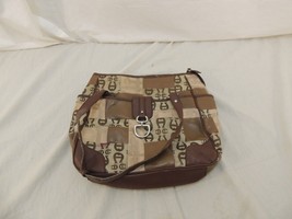 Etienne Aigner Purse/Handbag Unique Design Fabric Shell Partial 50167 - $13.97