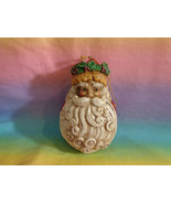 Resin Santa Head Christmas Tree Ornament - $7.90