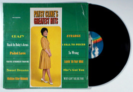 Patsy Cline - Greatest Hits (1967) Vinyl LP • Best of, Crazy, Sweet Dreams - £15.40 GBP