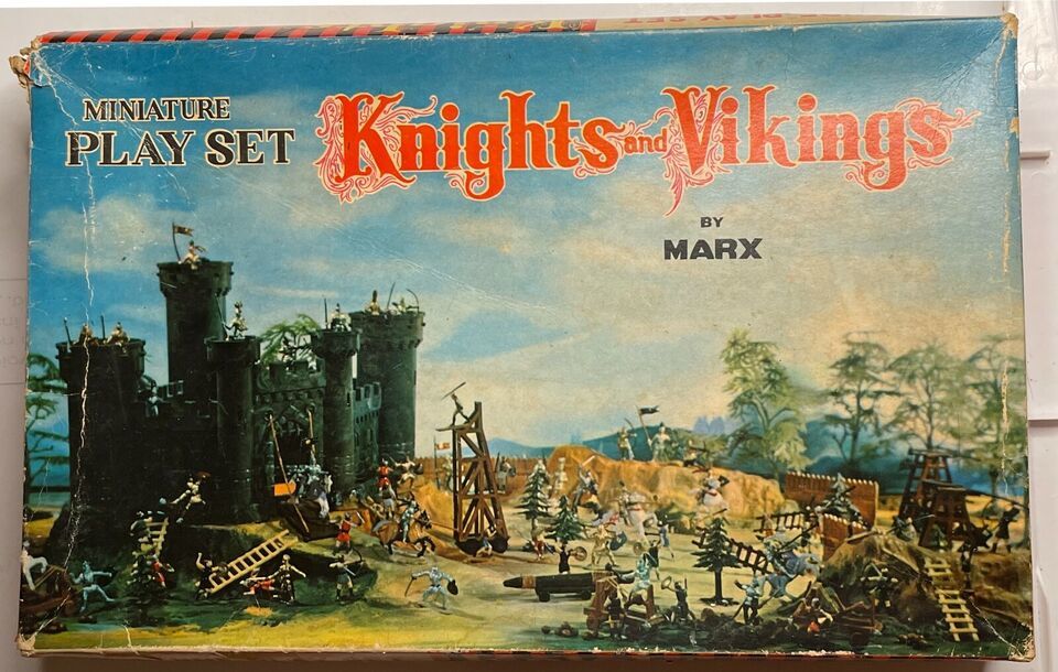 Vintage Knights and Vikings, Marx, 1960s - $5.99 - $14.99