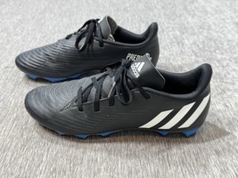 Adidas Predator Edge 4 FxG Soccer Cleats Mens Size 7 Black White Boot GV... - $29.69