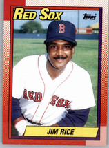 1990 Topps 785 Jim Rice  Boston Red Sox - £0.90 GBP