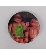 1991 Teenage Mutant Ninja Turtles The Movie Donatello &amp; Raphael 2&quot; Pin B... - £3.04 GBP