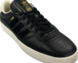 Adidas Men&#39;s Puig Indoor Core Black Leather Skatebording Shoes ID1745 - £54.91 GBP