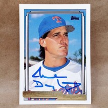 1992 Topps Gold #344 Jack Daugherty SIGNED Autograph Card Texas Rangers - $1.95