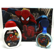 Ultimate SPIDER-MAN for Kids 2 Piece Gift Set Edt Spray &amp; Shower Gel &amp; S... - $18.80
