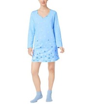 allbrand365 designer Womens Graphic Print Cotton Sleepshirt with Socks X-Small - £14.73 GBP