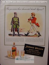 Rare Esquire Advertisement Ad Johnnie Walker Black Blended Scotch Whiskey 1941 - £3.33 GBP