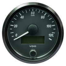 VDO SingleViu 80mm (3-1/8&quot;) Speedometer - 140MPH [A2C3832920030] - £146.17 GBP