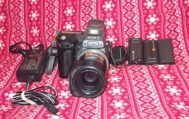 Vintage Sony Mavica MVC-FD95 2.1 MP Digital Camera Powers On - £23.49 GBP