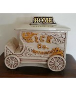 Vintage ~ Treasure Craft ~ Home Ice Co. Truck ~ Ceramic Cookie Jar ~ Mad... - £47.01 GBP