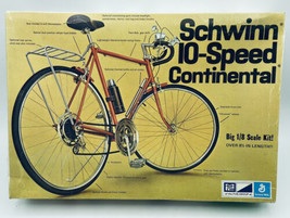 MPC 1:8 Schwinn 10-Speed Continental Vintage Model Kit #1-1480 Org Issue... - £25.36 GBP