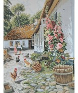 Eva Rosenstand Clara Waever Farmhouse Embroidery Kit Floral Cottage Core... - £62.90 GBP
