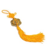 FENG SHUI 8 COIN TASSEL GOLD Hanging Cure Good Fortune Health Spiritual ... - $93.53 MXN